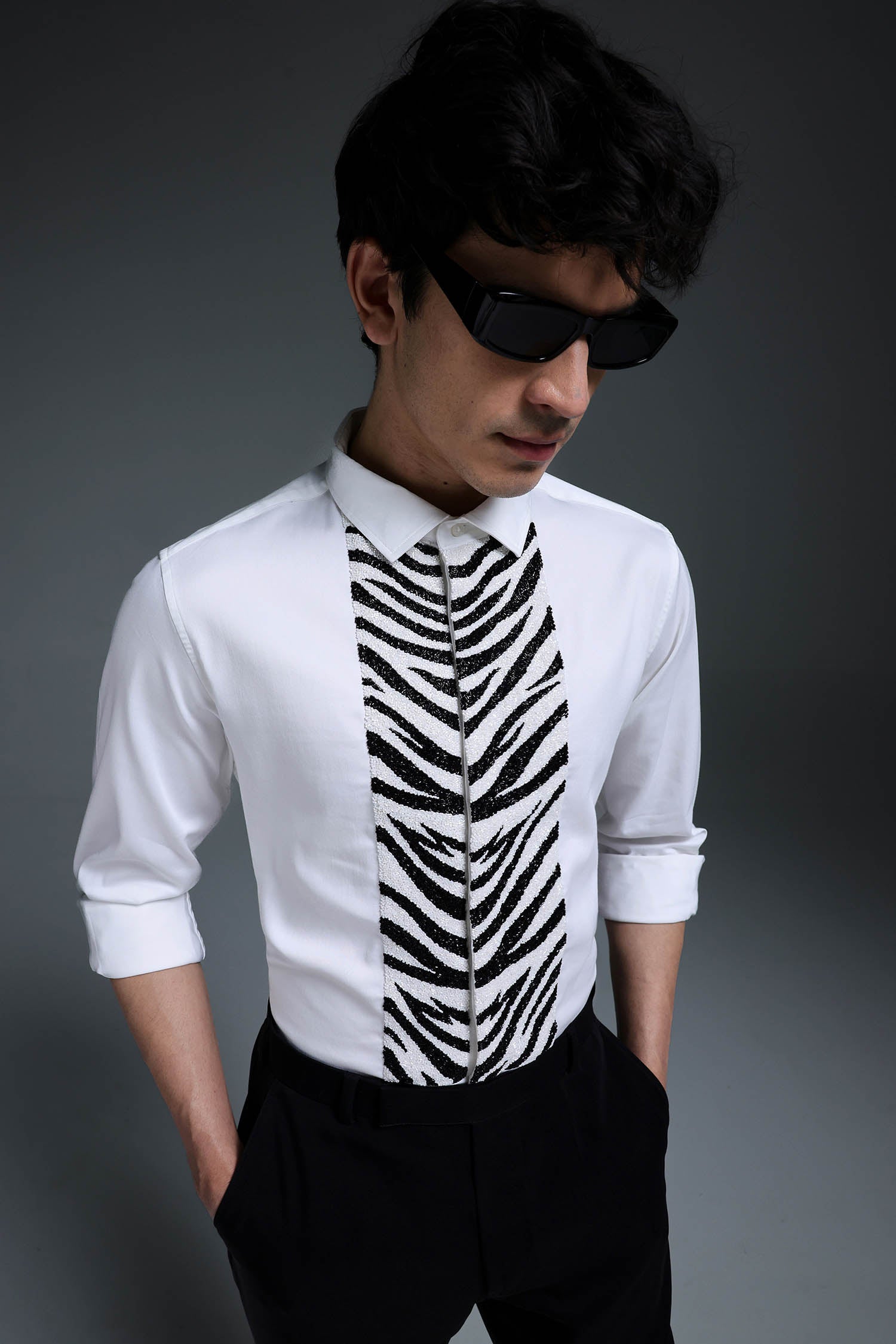 Equine - Hand Embroidered Designer Shirt
