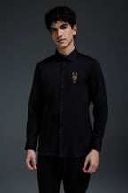 Kurlio(Scorpion) - Hand Embroidered Designer Shirt