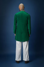 Green Bundi Kurta