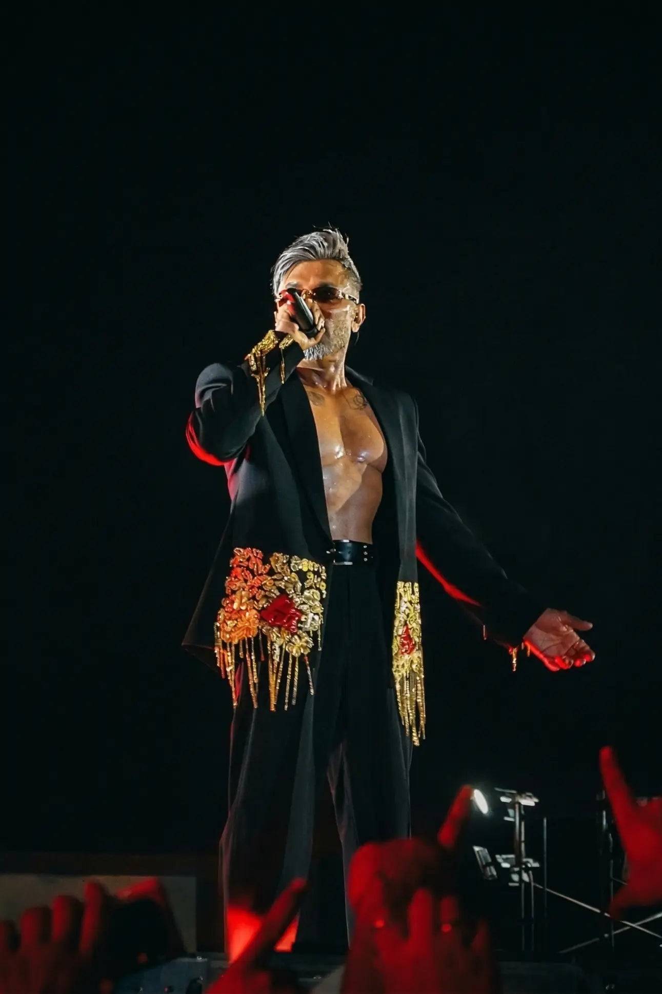 Golden Crest - Hand Embroidered Designer Tuxedo