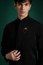 Cordelia(Heart) - Hand Embroidered Designer Bundi