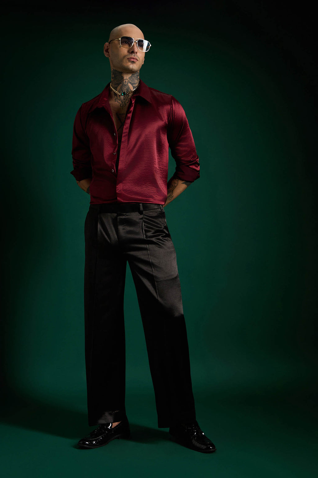 Cherry Red - Designer Shirt
