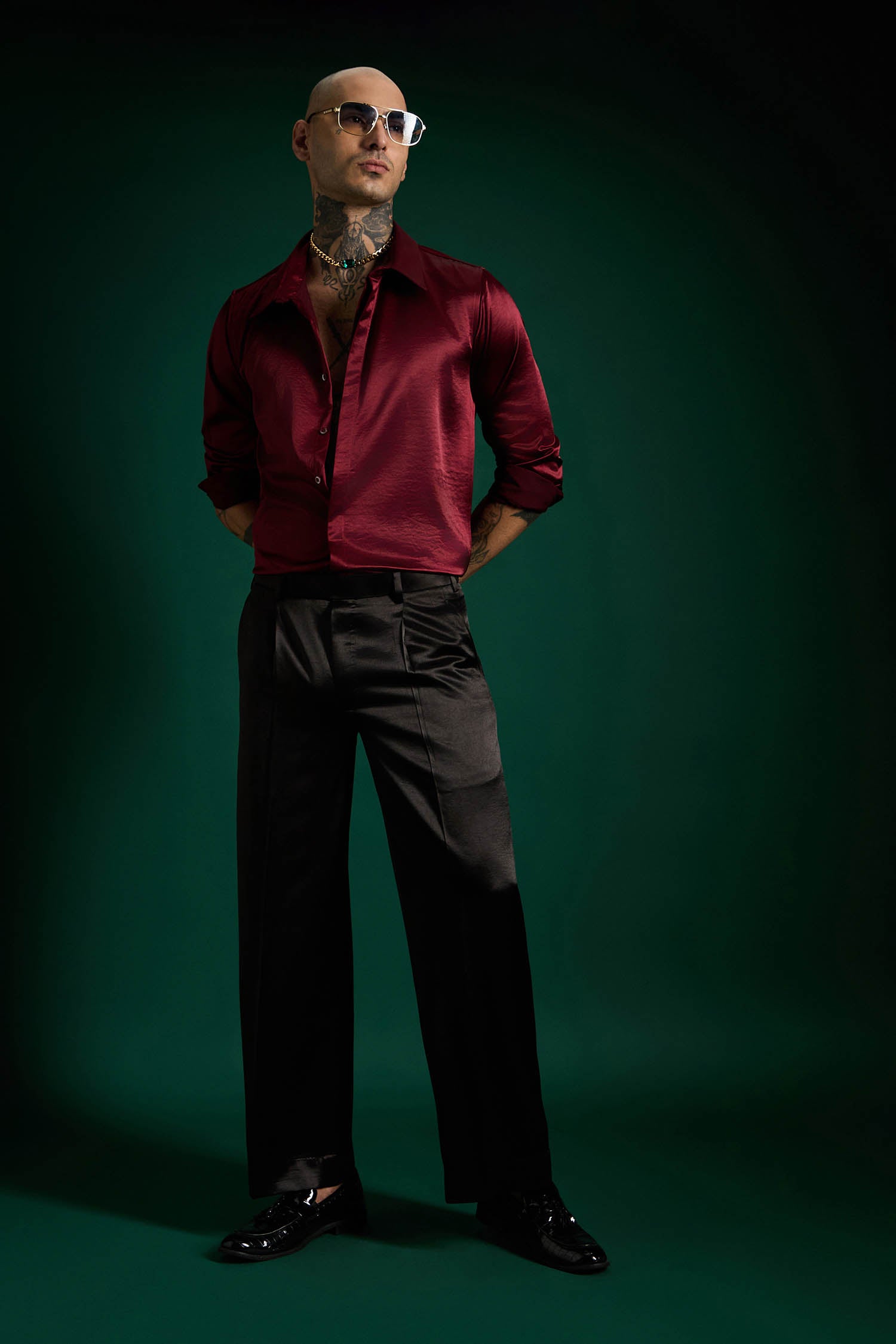 Cherry Red - Designer Shirt
