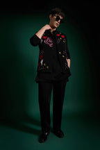 Meadows - Hand Embroidered Designer Bundi