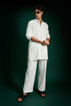 Cilia Designer Kurta Set - White