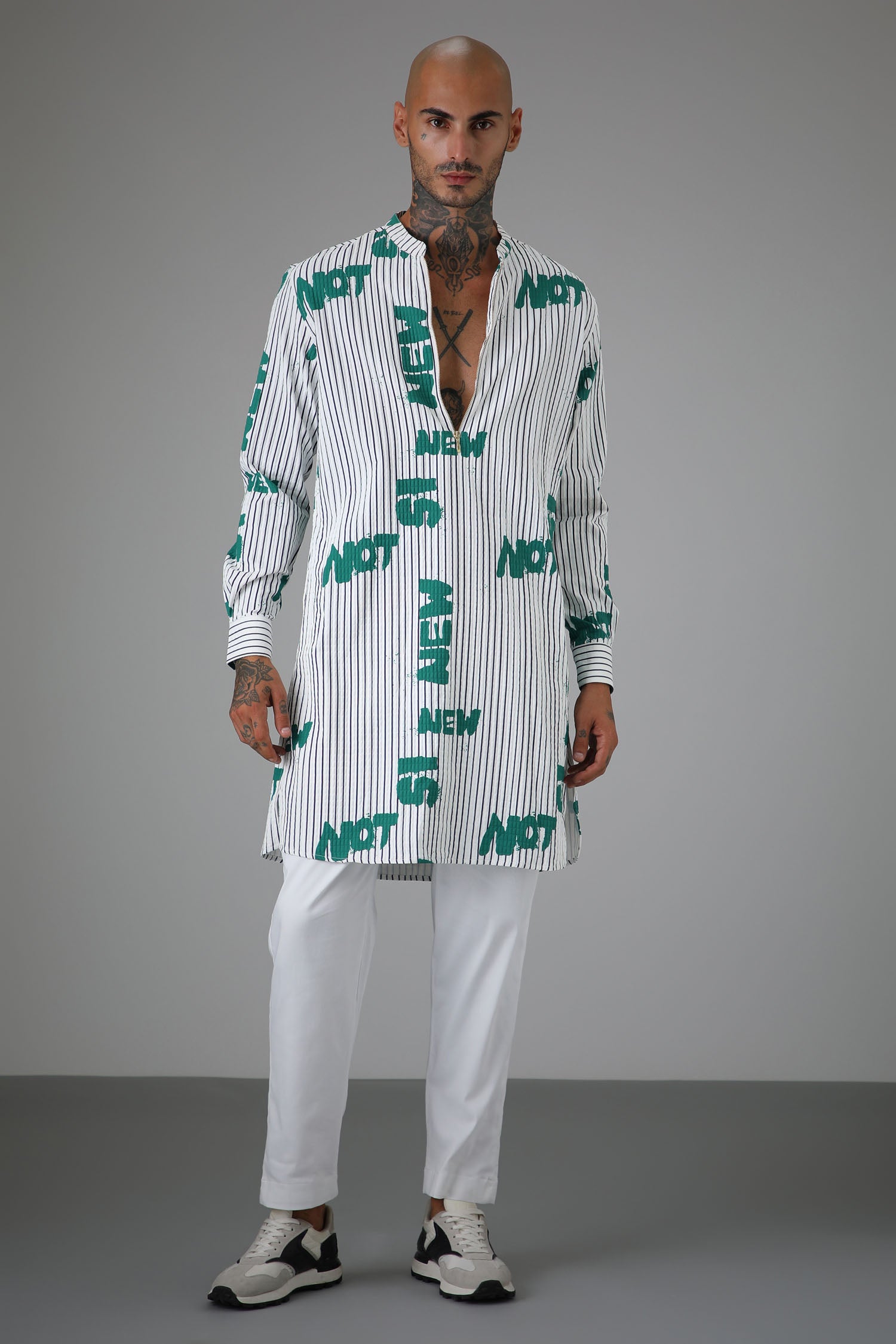 Not New Kurta - Designer Kurta -White