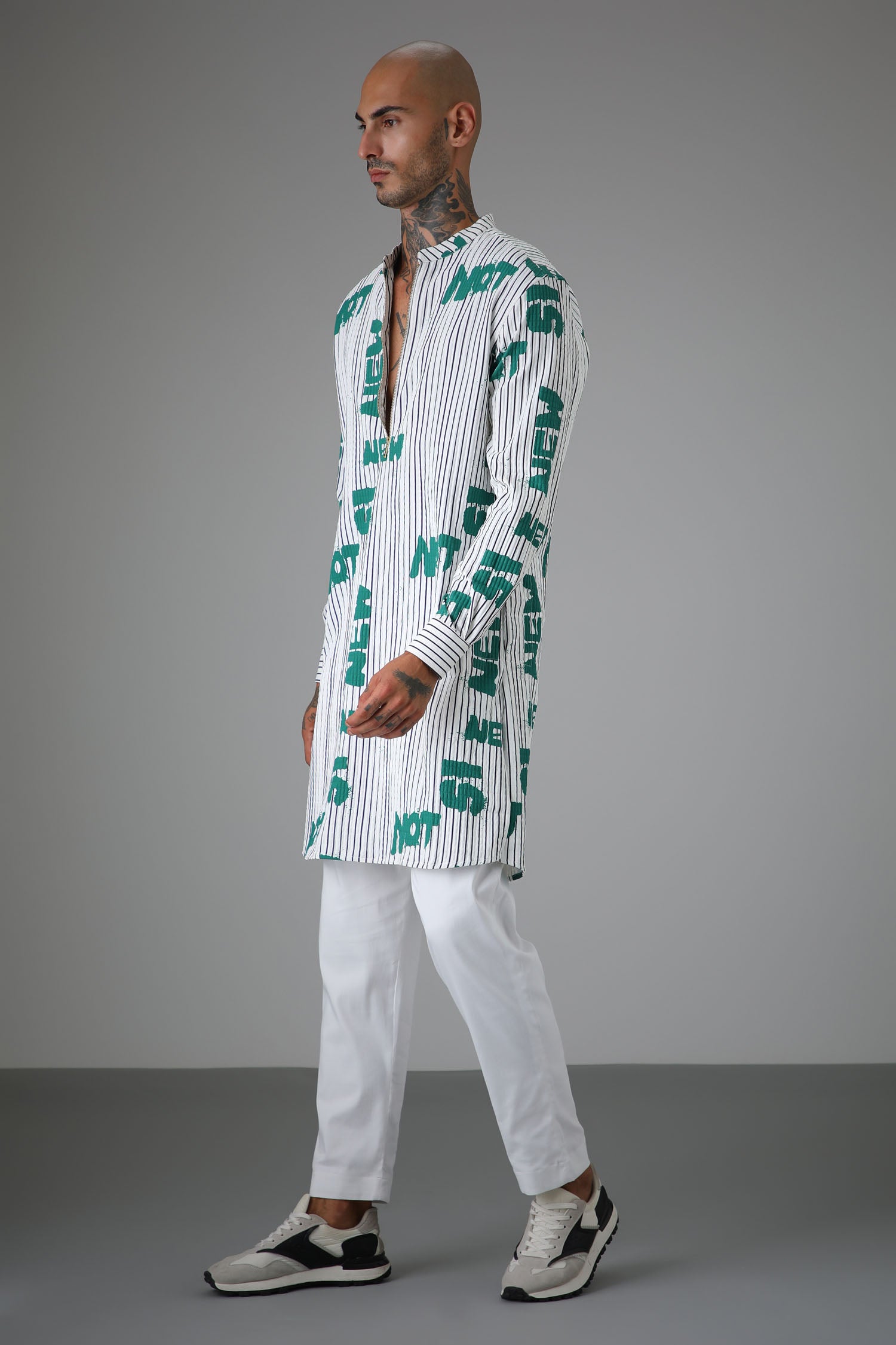 Not New Kurta - Designer Kurta -White