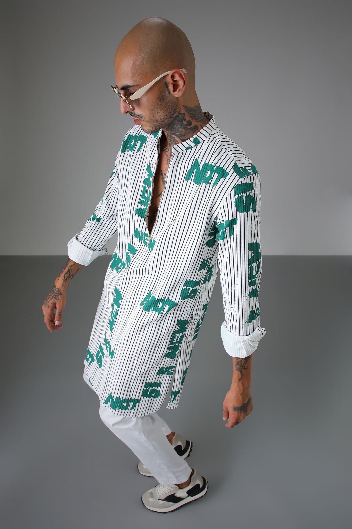 Not New Kurta - Designer Kurta -White