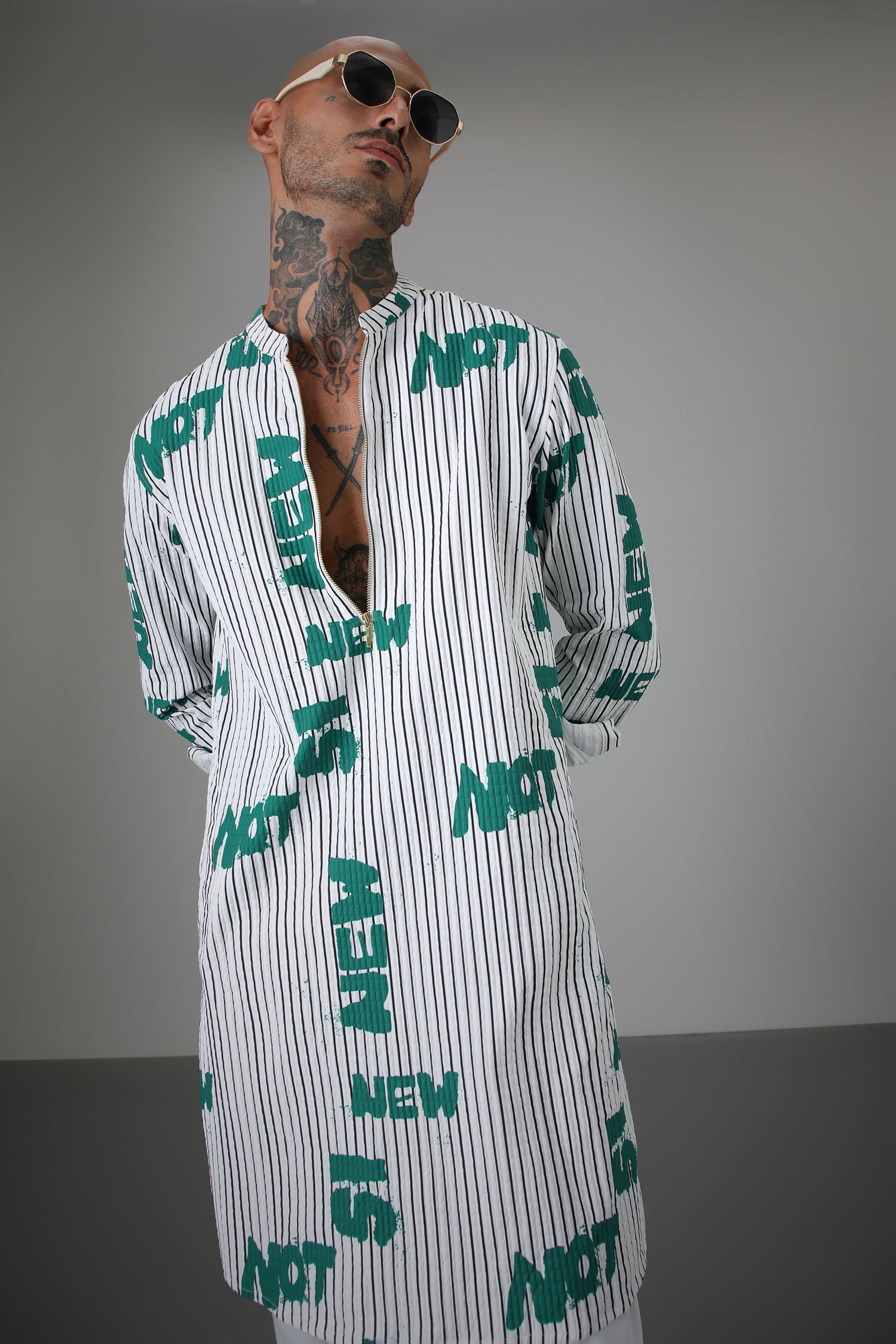Not New Kurta - Designer Kurta -White