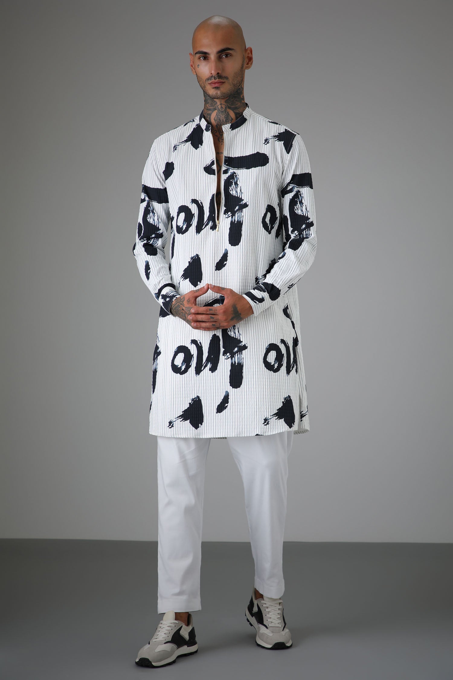 Out White Kurta - Designer Kurta