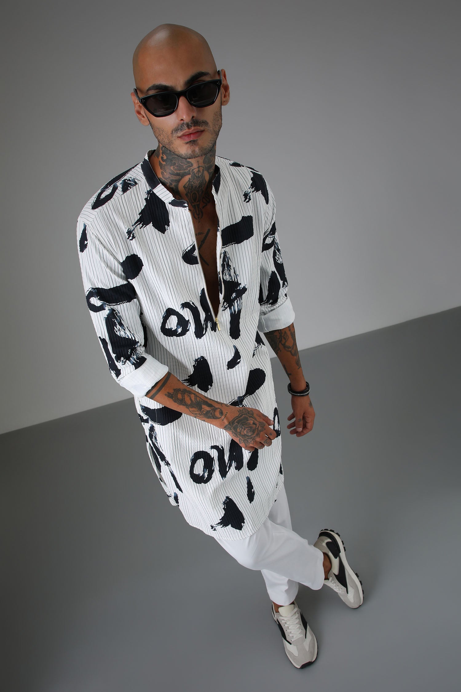 Out White Kurta - Designer Kurta