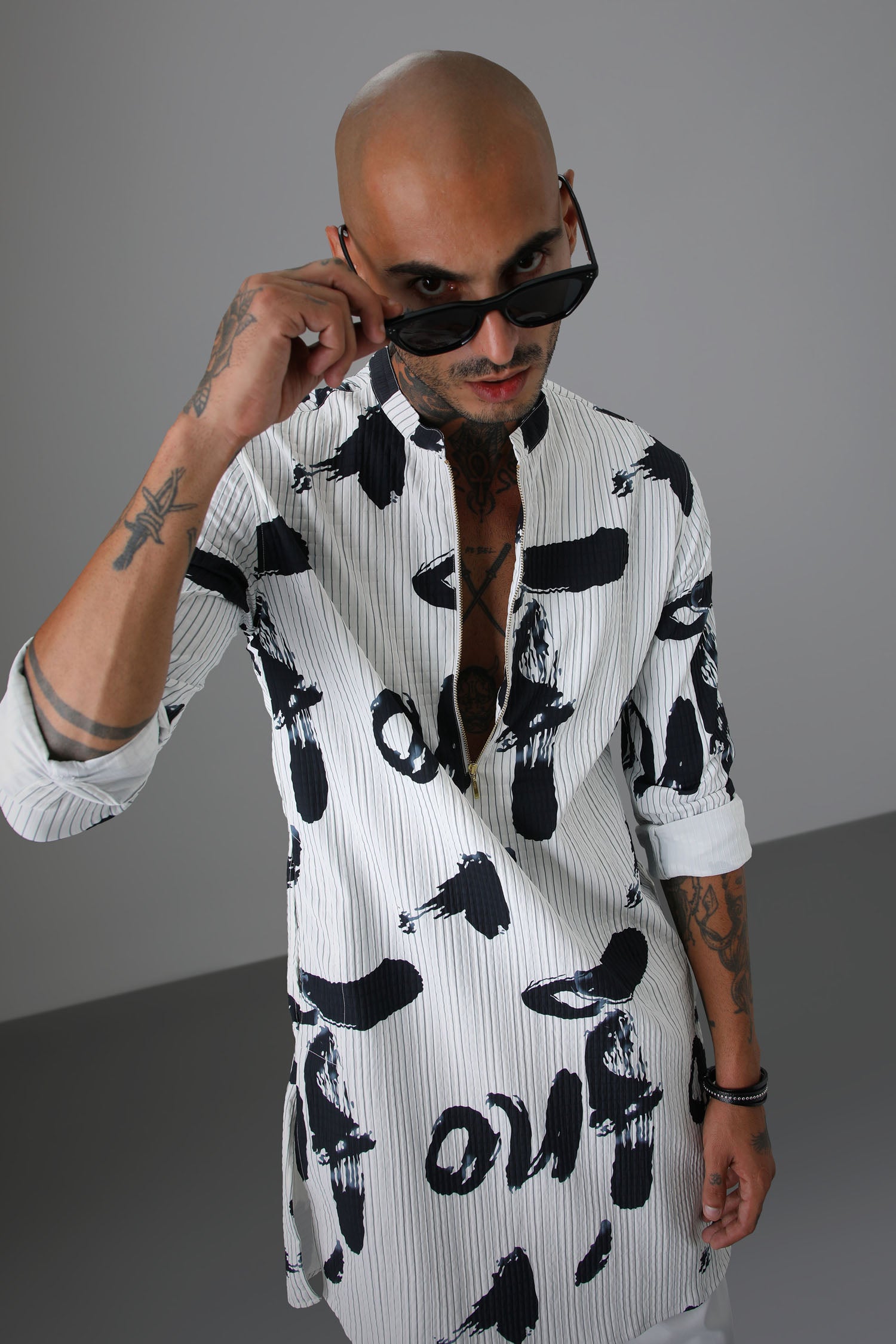 Out White Kurta - Designer Kurta
