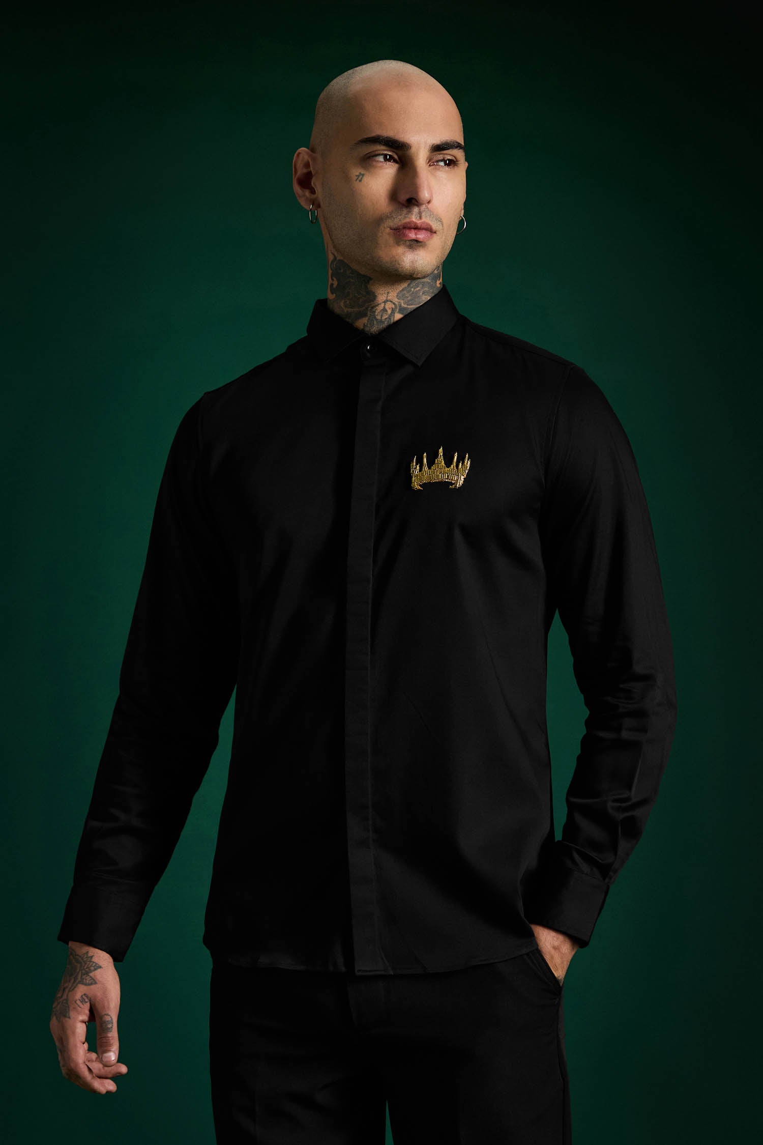 Success Hand Embroidered Designer Shirt