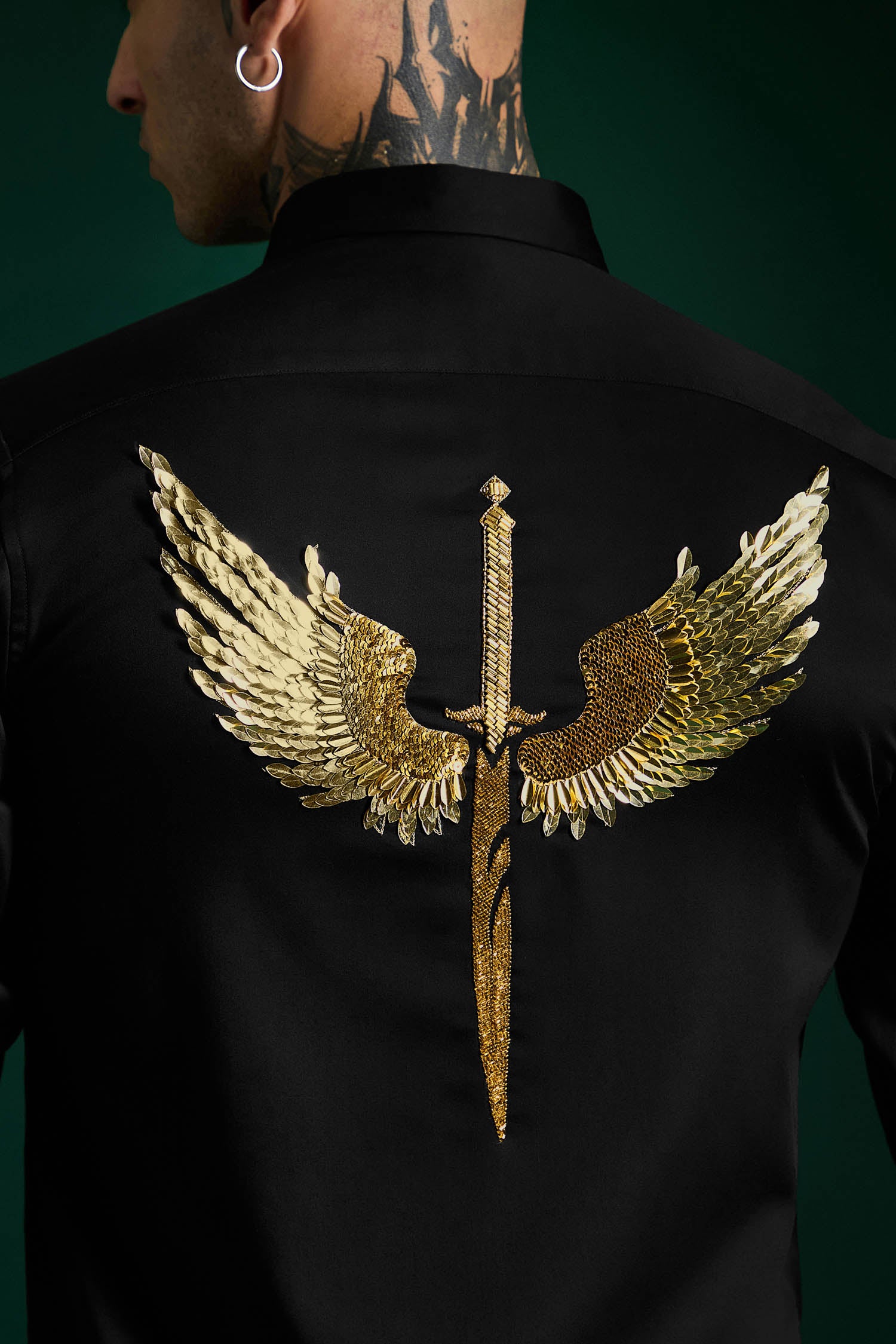 Soar - Hand Embroidered Designer Shirt