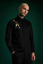The Champagne Shirt - Black