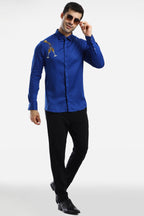 The Champagne - Royal Blue