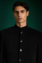The Highness Bandhgala - Black
