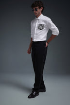 Predator(Tiger) - Hand Embroidered Designer Shirt