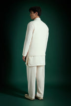 Meadows-hand Embroidered Designer Bundi