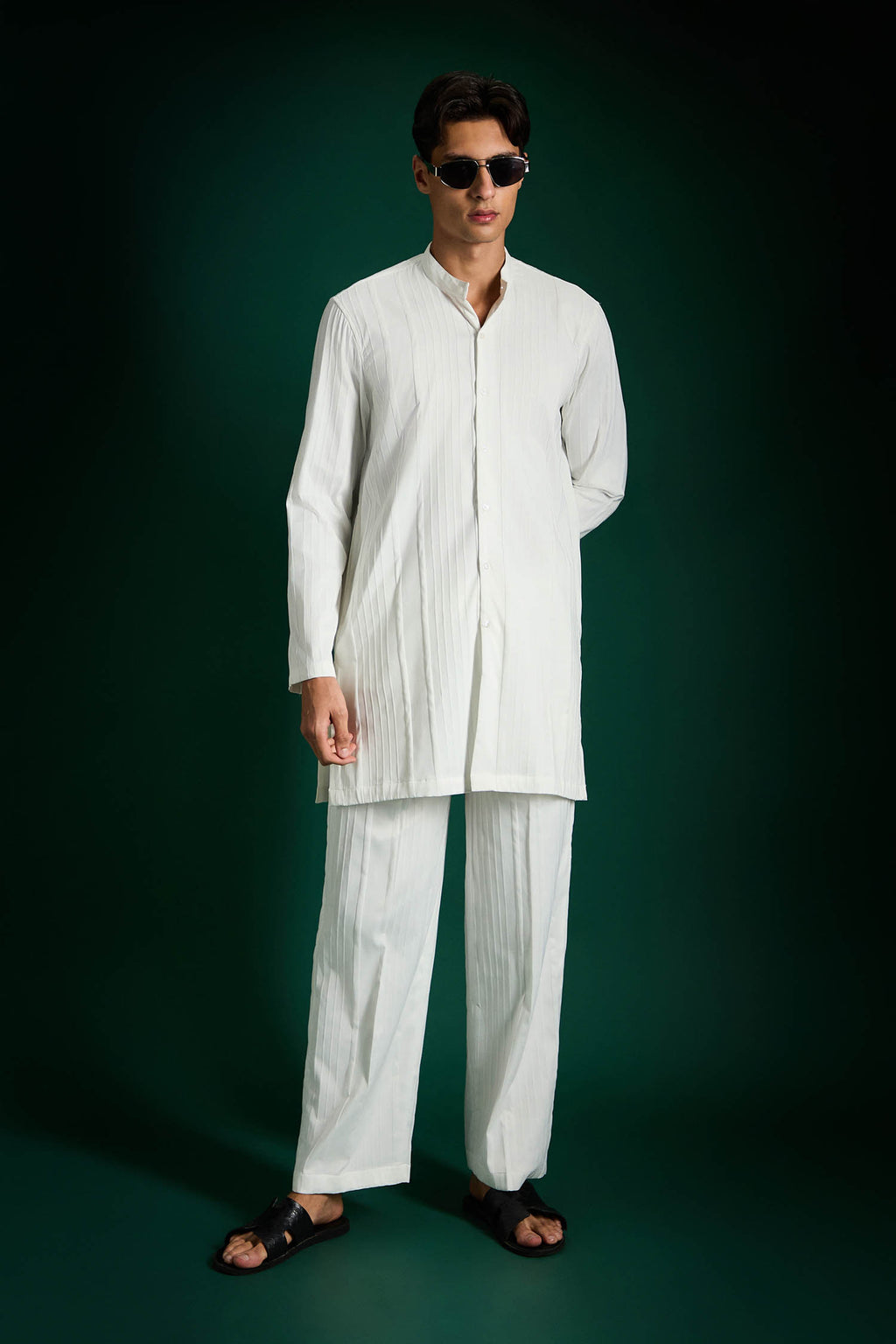 Cilia Designer Kurta Set - White