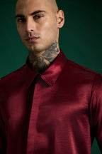 Cherry Red - Designer Shirt