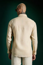Spade irish Linen Shirt - Beige