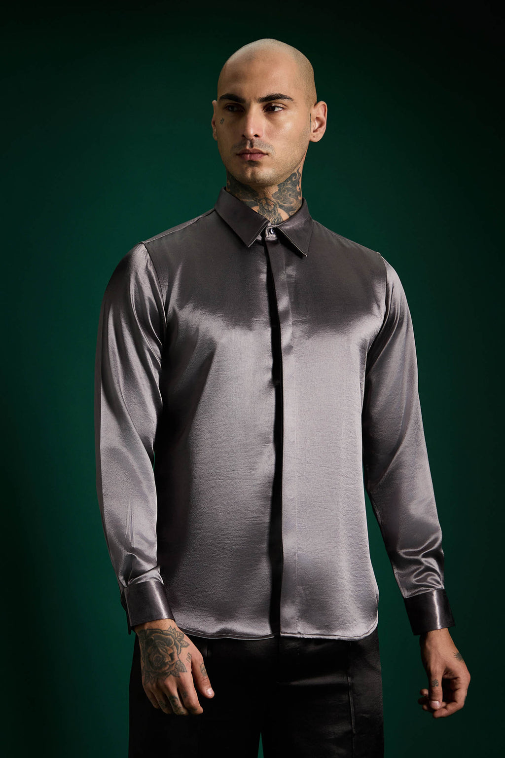 Cool Grey - Designer Shirt