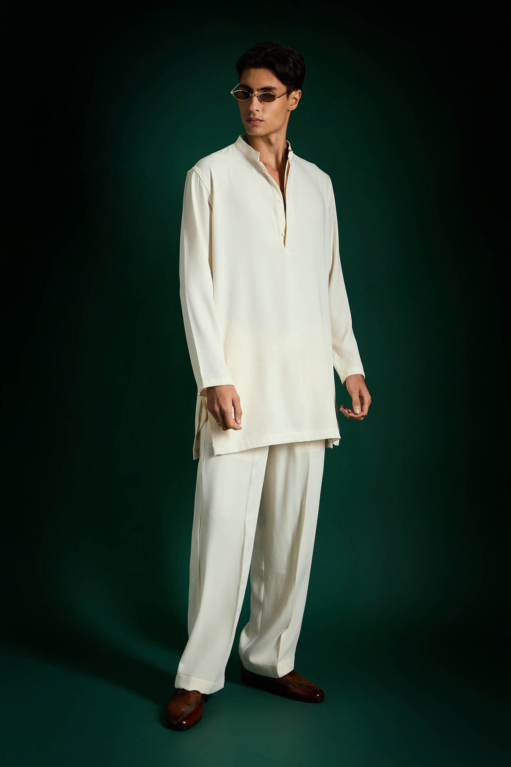 Ivory Designer Kurta Set