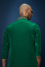 Green Bundi Kurta