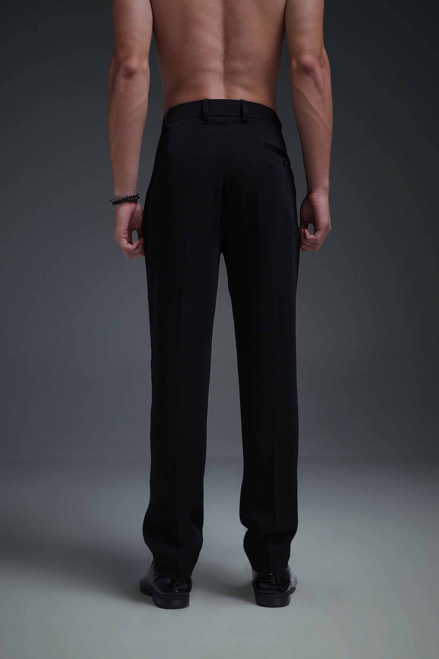 Balze(Rhine Stones) - Hand Embriodered Designer Trouser
