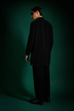 Echelon - Designer Kurta Set - Black