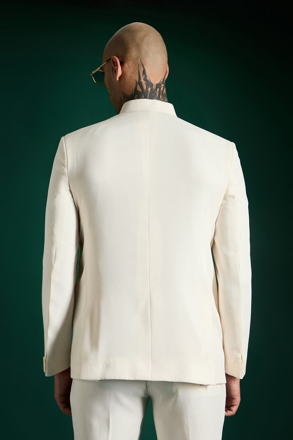 The Highness Bandhgala - Ivory