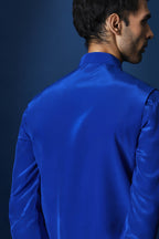 Gaj Bundi Kurta - Royal Blue