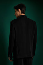 The Highness Bandhgala - Black
