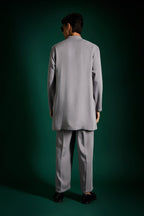 Echelon Designer Kurta Set - Cool Grey