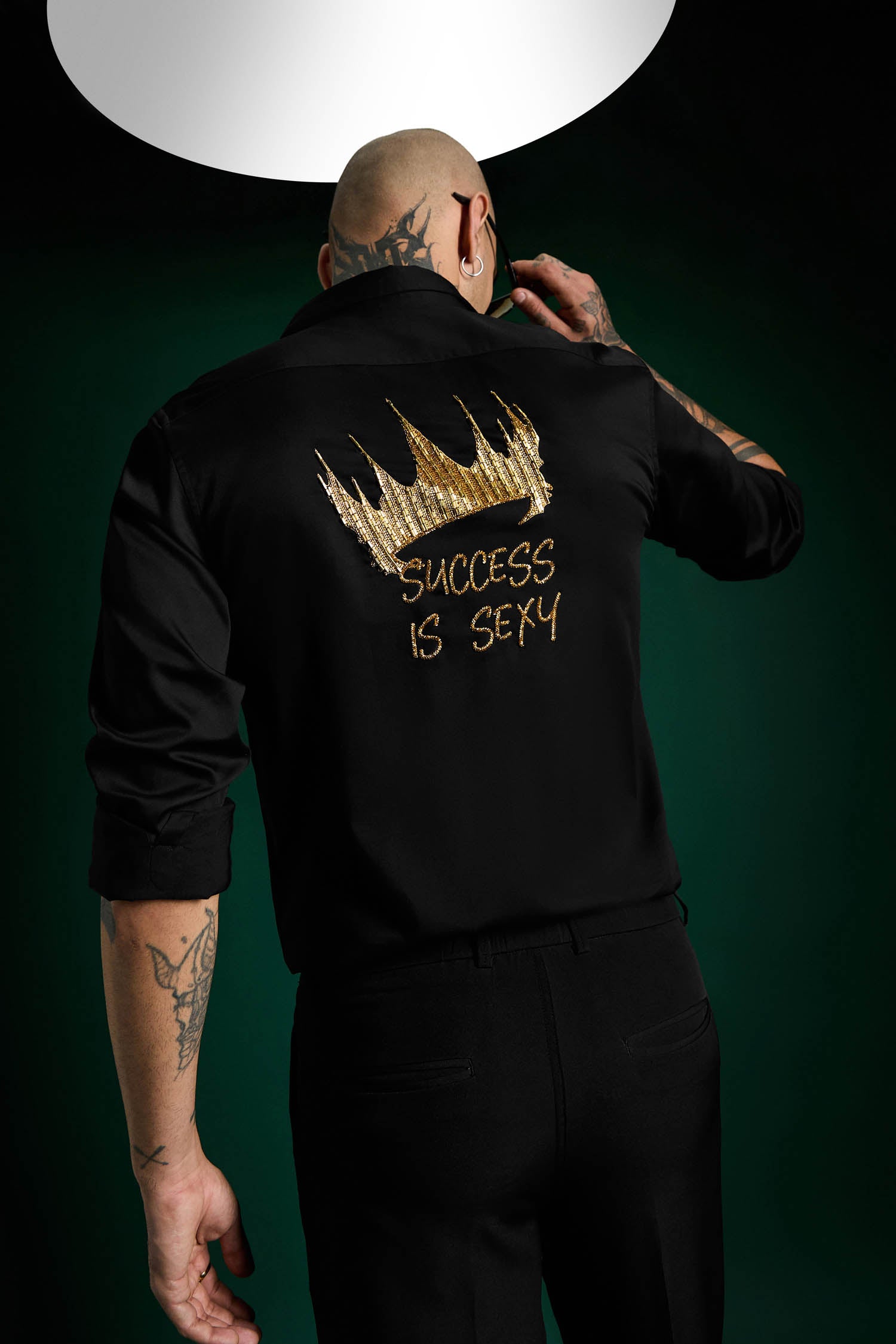 Success Hand Embroidered Designer Shirt