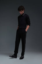 Balze(Rhine Stones) - Hand Embriodered Designer Trouser