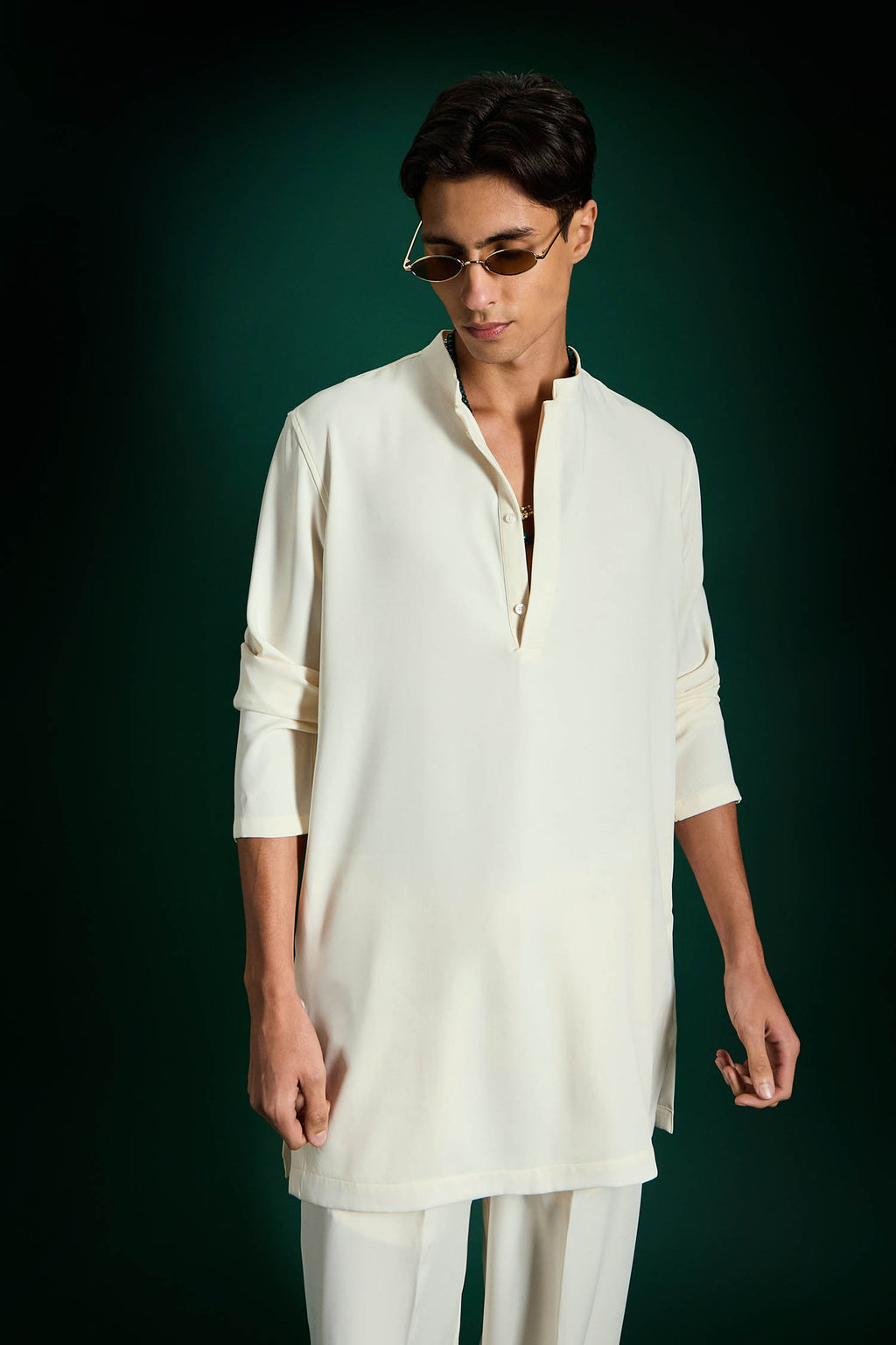 Ivory Designer Kurta Set