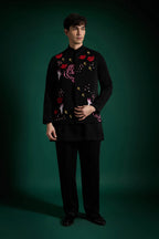 Meadows - Hand Embroidered Designer Bundi