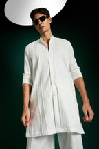 Cilia Designer Kurta Set - White