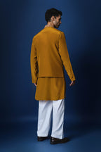 Mustard Bundi Kurta
