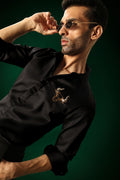 Bison(Bull) - Hand Embroidered Designer Shirt