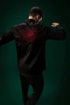 Cobweb(Spider) - Hand Embroidered Designer Shirt