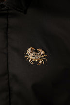 Crab - Hand Embroidered Designer Shirt