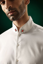 Ember - Hand Embroidered Designer Shirt