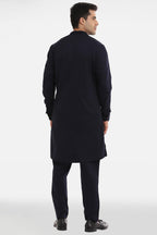 Attract No Evil Kurta - black