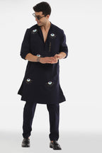 Attract No Evil Kurta - black