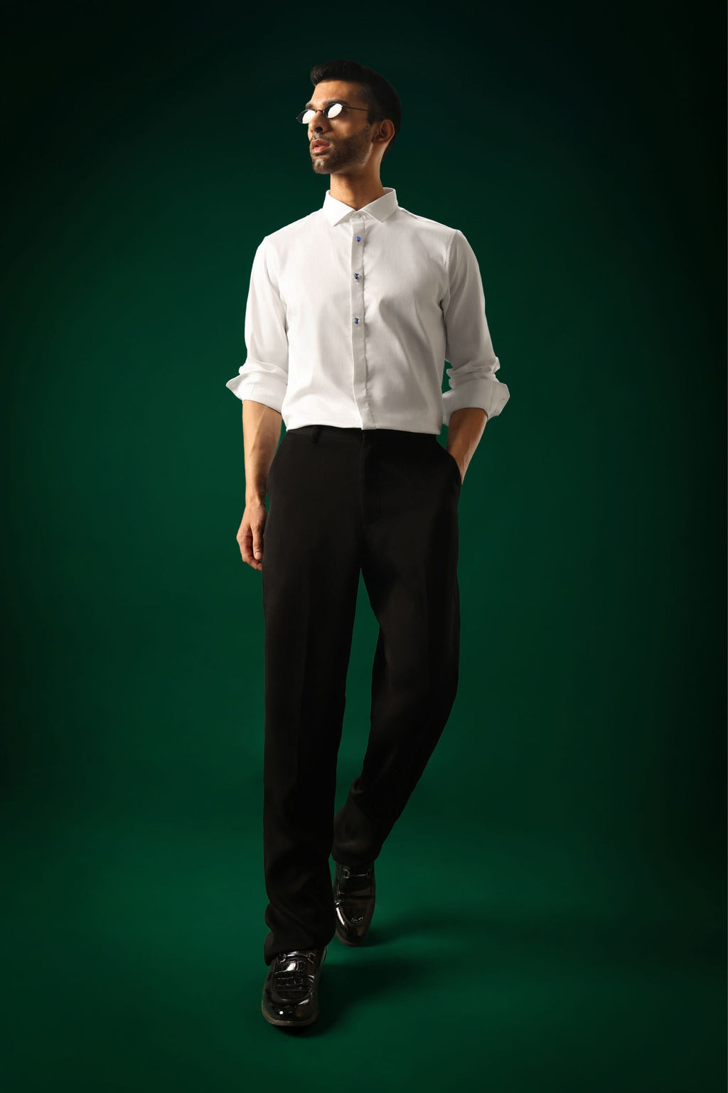 Izel - Hand Embroidered Designer Shirt