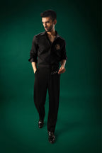 Leo(Lion) - Hand Embroidered Designer Shirt