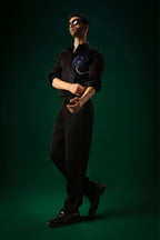 Phantom(Panther) - Hand Embroidered Designer Shirt